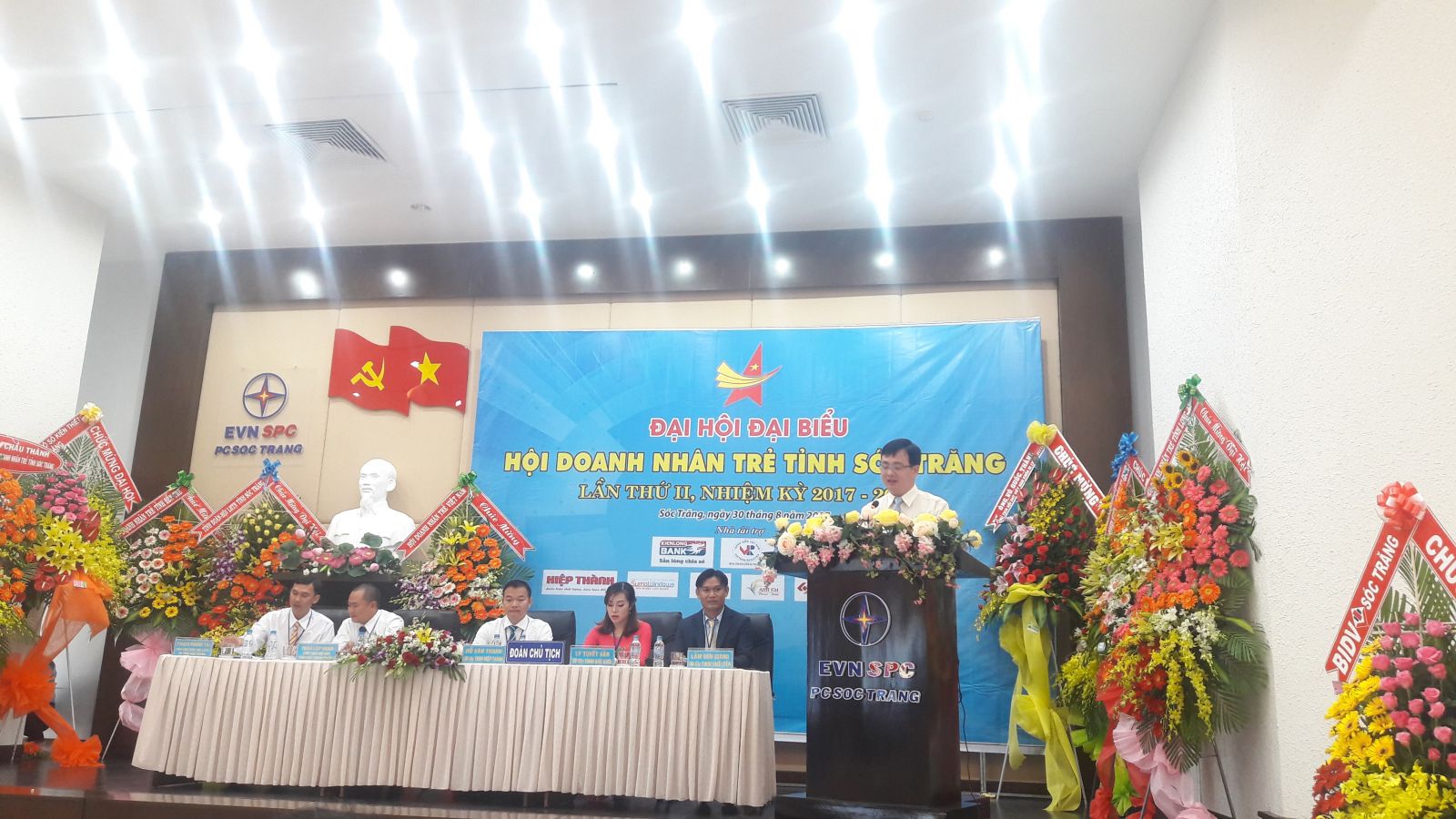 Tham dự đại hội Hội DNT Sóc Trăng