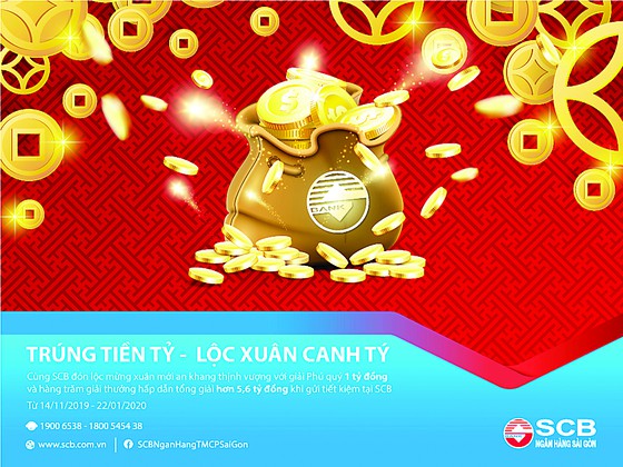 Ngân hàng Sài Gòn đẩy mạnh khuyến mãi dịp cuối năm