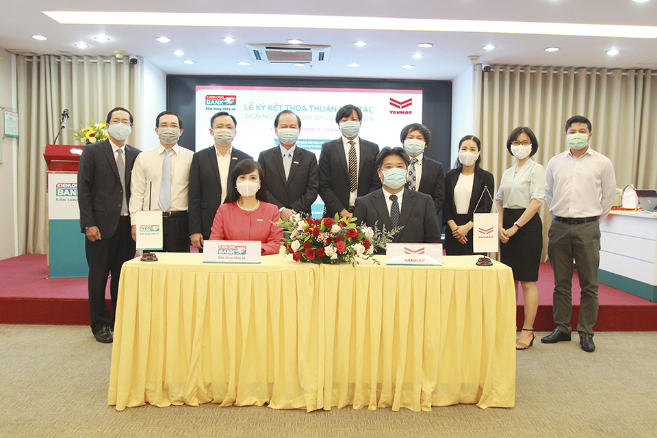 KIENLONGBANK - YANMAR: HỢP TÁC TRIỂN KHAI CÁC GIẢI PHÁP TÀI CHÍNH TÀI TRỢ ĐẠI LÝ VÀ KHÁCH HÀNG MUA MÁY NÔNG NGHIỆP