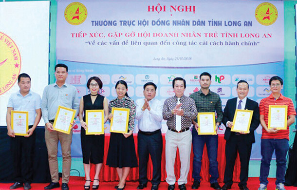 Hội Doanh nhân trẻ tỉnh Long An: Đoàn kết - Tiên phong - Kiến tạo - Phát triển