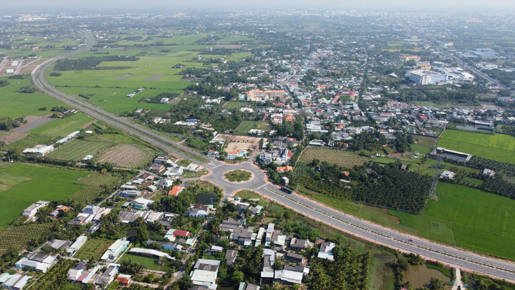 Ngày 23/12 Tổ chức lễ thông xe đường Vành đai TP.Tân An