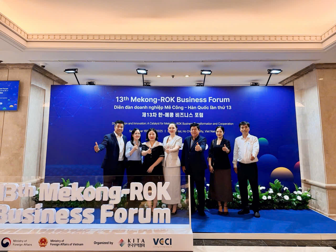 Hiệp hội Doanh nghiệp Tây Ninh tham dự Diễn đàn Doanh nghiệp Mê Công – Hàn Quốc lần thứ 13