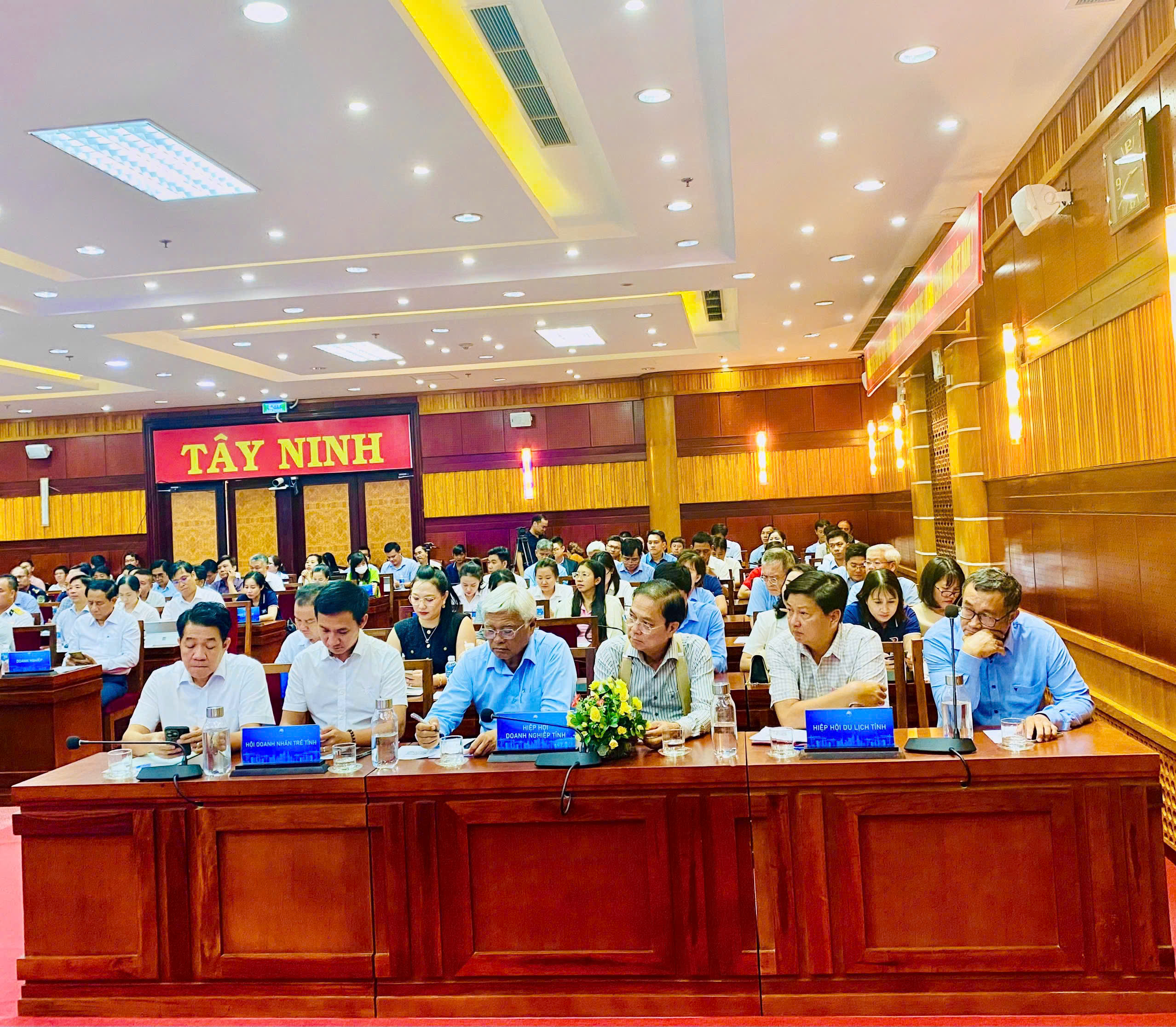 Hiệp hội Doanh nghiệp tỉnh Tây Ninh tham dự Hội nghị đối thoại doanh nghiệp