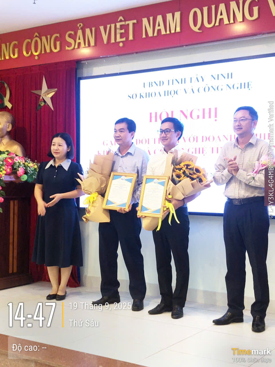 Hiệp Hội Doanh Nghiệp tỉnh Tây Ninh tham dự Hội nghị gặp gỡ, đối thoại với Doanh nghiệp Khoa học và Công nghệ