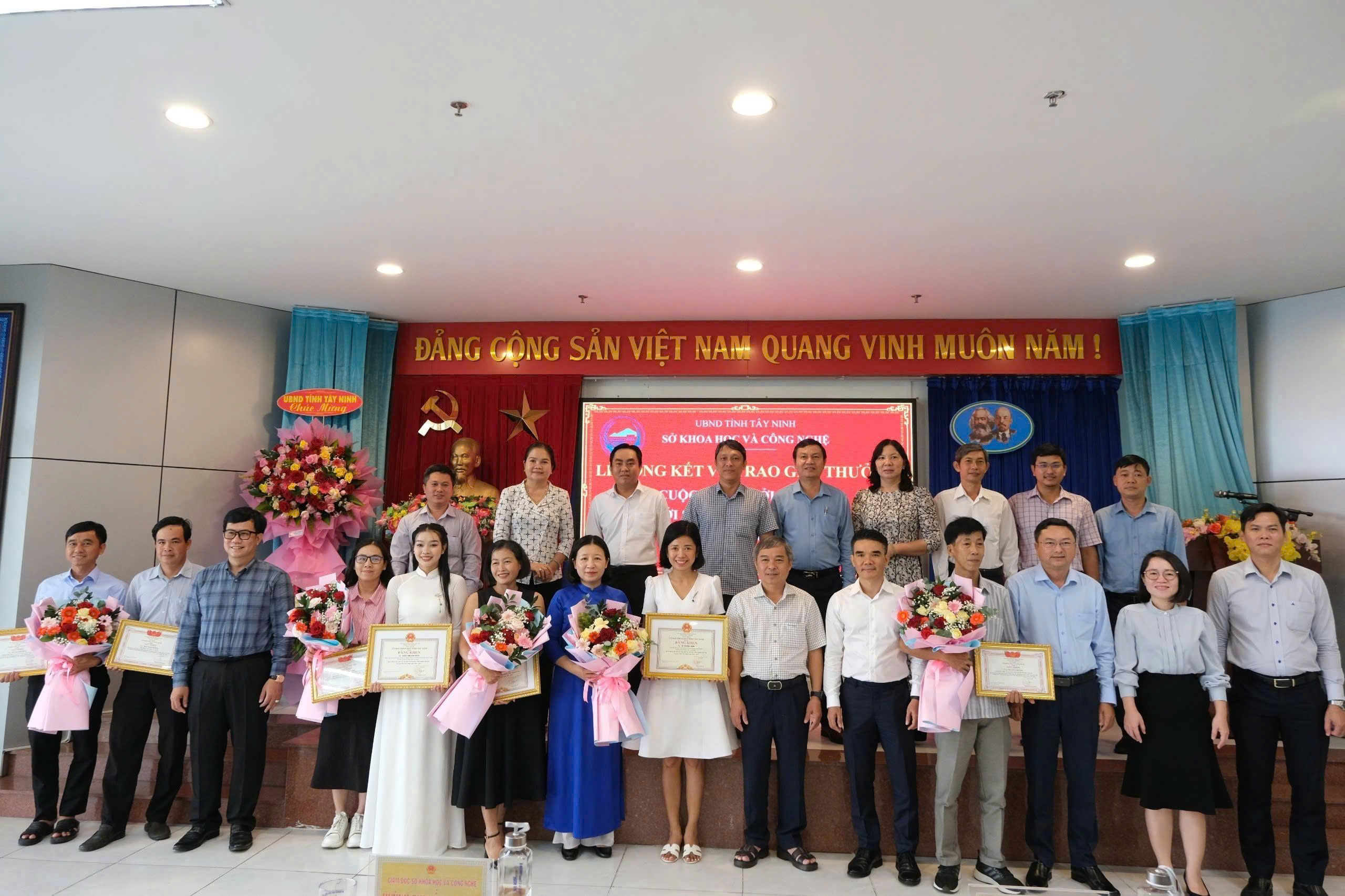 Hiệp Hội Doanh Nghiệp tỉnh Tây Ninh Tham Dự Lễ Tổng Kết và Trao Giải Cuộc thi “Khởi nghiệp đổi mới sáng tạo tỉnh Tây Ninh” năm 2024-2025