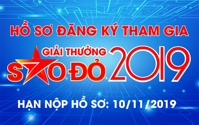 Bình chọn Giải thưởng Sao Đỏ - Doanh nhân trẻ Việt Nam tiêu biểu 2019
