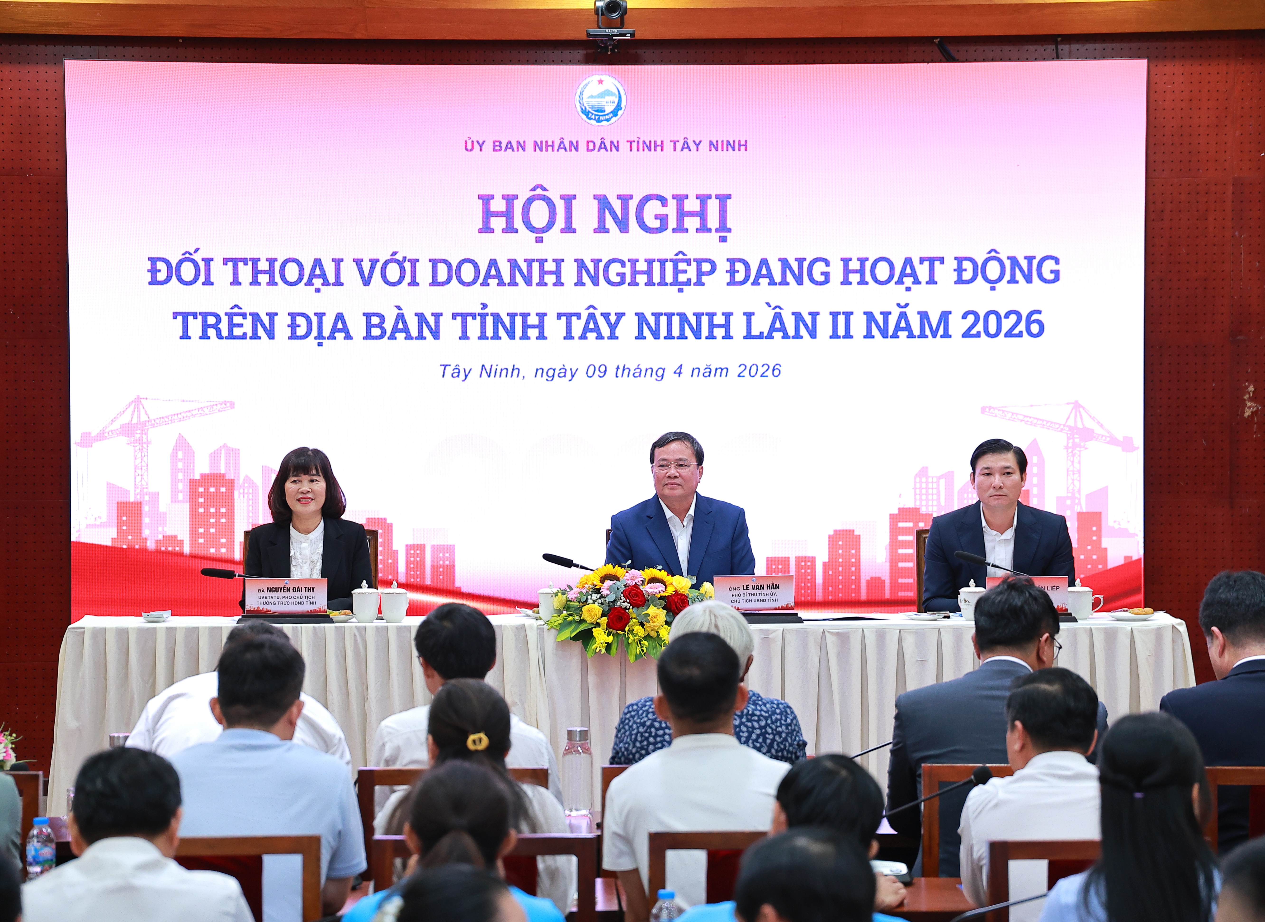 Hiệp hội Doanh nghiệp tỉnh Tây Ninh lan tỏa tiếng nói thực tiễn tại Hội nghị đối thoại doanh nghiệp lần II năm 2026